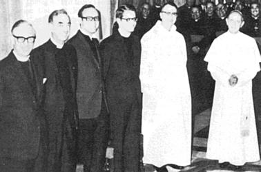 Paul VI with Protestant Ministers